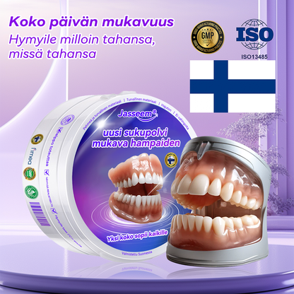 𝐉𝐚𝐬𝐬𝐞𝐞𝐦® Uusimmat Premium Comfort -Tandproteesit🎉 (Huipputason proteesit, helppo käyttää - Rajoitettu aika 70 % alennus)🔥