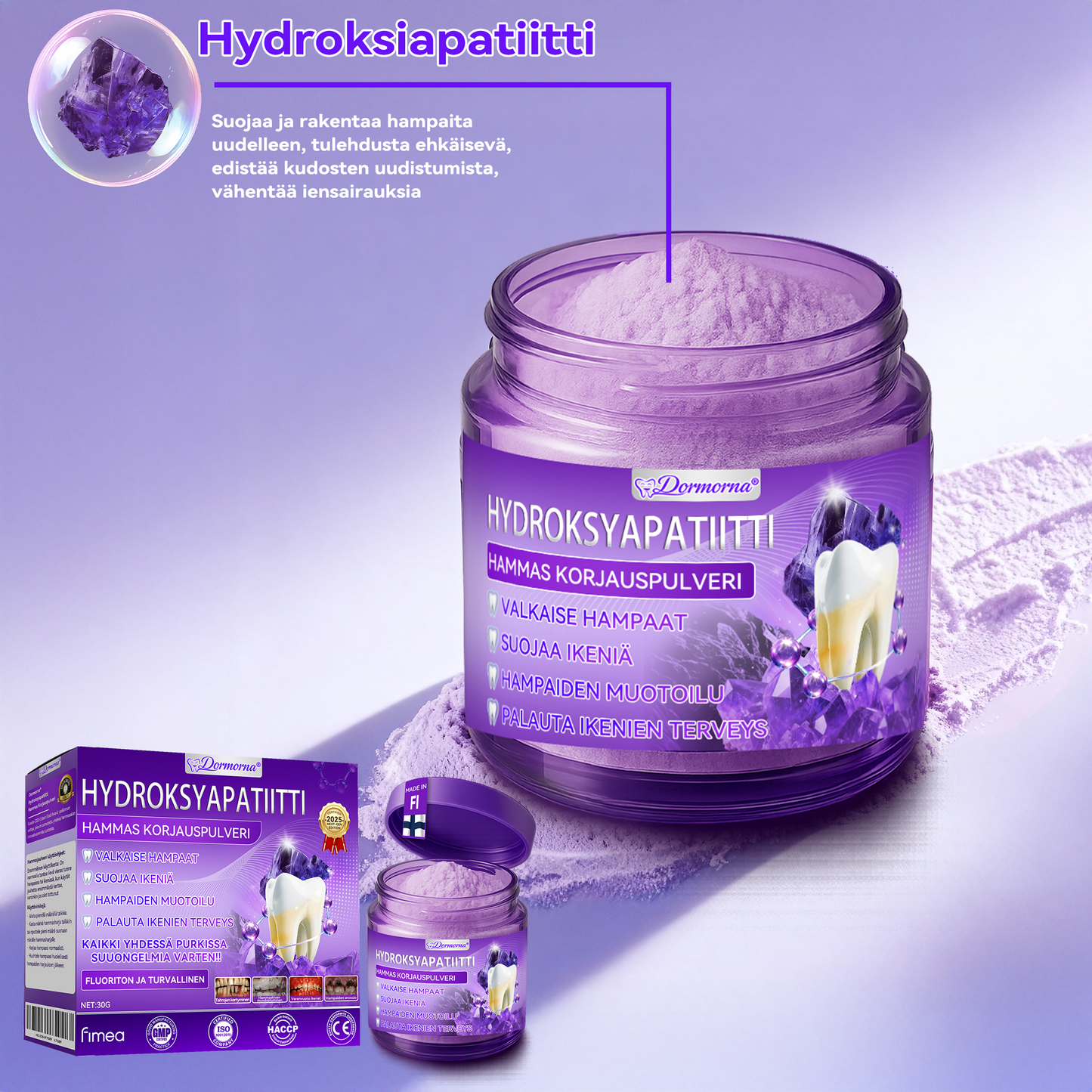 𝑽𝒊𝒓𝒂𝒍𝒍𝒊𝒏𝒆𝒏 𝒌𝒂𝒖𝒑𝒑𝒂🎁🎁|𝑫𝒐𝒓𝒎𝒐𝒓𝒏𝒂® 𝑯𝒚𝒅𝒓𝒐𝒌𝒔𝒚𝒂𝒑𝒂𝒕𝒊𝒊𝒕𝒕𝒊 𝑯𝒂𝒎𝒎𝒂𝒔 𝑲𝒐𝒓𝒋𝒂𝒖𝒔𝒑𝒖𝒍𝒗𝒆𝒓𝒊🦷（Näytä tarjous viimeinen puoli tuntia）