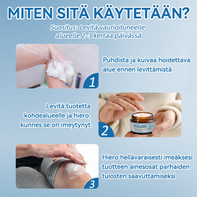𝐕𝐢𝐫𝐚𝐥𝐥𝐢𝐧𝐞𝐧 𝐦𝐲𝐲𝐦ä𝐥ä |𝖯𝗂𝖼𝗱𝗼®🏥 𝐁𝐏𝐂-𝟏𝟓𝟕 𝐍𝐢𝐯𝐞𝐥𝐭𝐞𝐧 𝐏𝐚𝐫𝐚𝐧𝐭𝐚𝐯𝐚 𝐕𝐨𝐢𝐝𝐞🦴Hoitaa niveltulehdusta, neuropatiaa, reumaa, urheiluvammoja ja paljon muuta👍