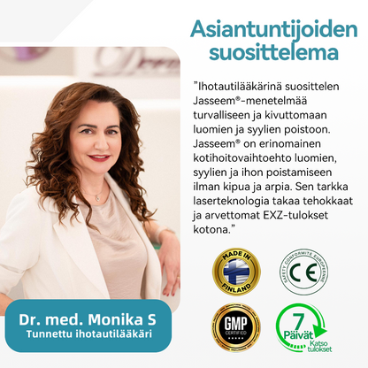 𝐉𝐚𝐬𝐬𝐞𝐞𝐦® lääkinnällisen tason laserpeni 🚚🎁 (käyttää hiilidioksidilasertekniikkaa – poistaa tehokkaasti luomet, syylät, ihotagit, pigmenttiläiskät ja muut ihon virheet)