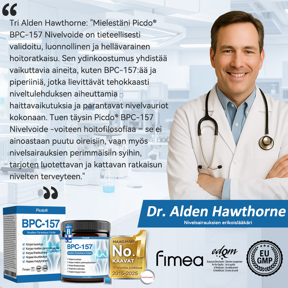 𝐕𝐢𝐫𝐚𝐥𝐥𝐢𝐧𝐞𝐧 𝐦𝐲𝐲𝐦ä𝐥ä |𝖯𝗂𝖼𝗱𝗼®🏥 𝐁𝐏𝐂-𝟏𝟓𝟕 𝐍𝐢𝐯𝐞𝐥𝐭𝐞𝐧 𝐏𝐚𝐫𝐚𝐧𝐭𝐚𝐯𝐚 𝐕𝐨𝐢𝐝𝐞🦴Hoitaa niveltulehdusta, neuropatiaa, reumaa, urheiluvammoja ja paljon muuta👍