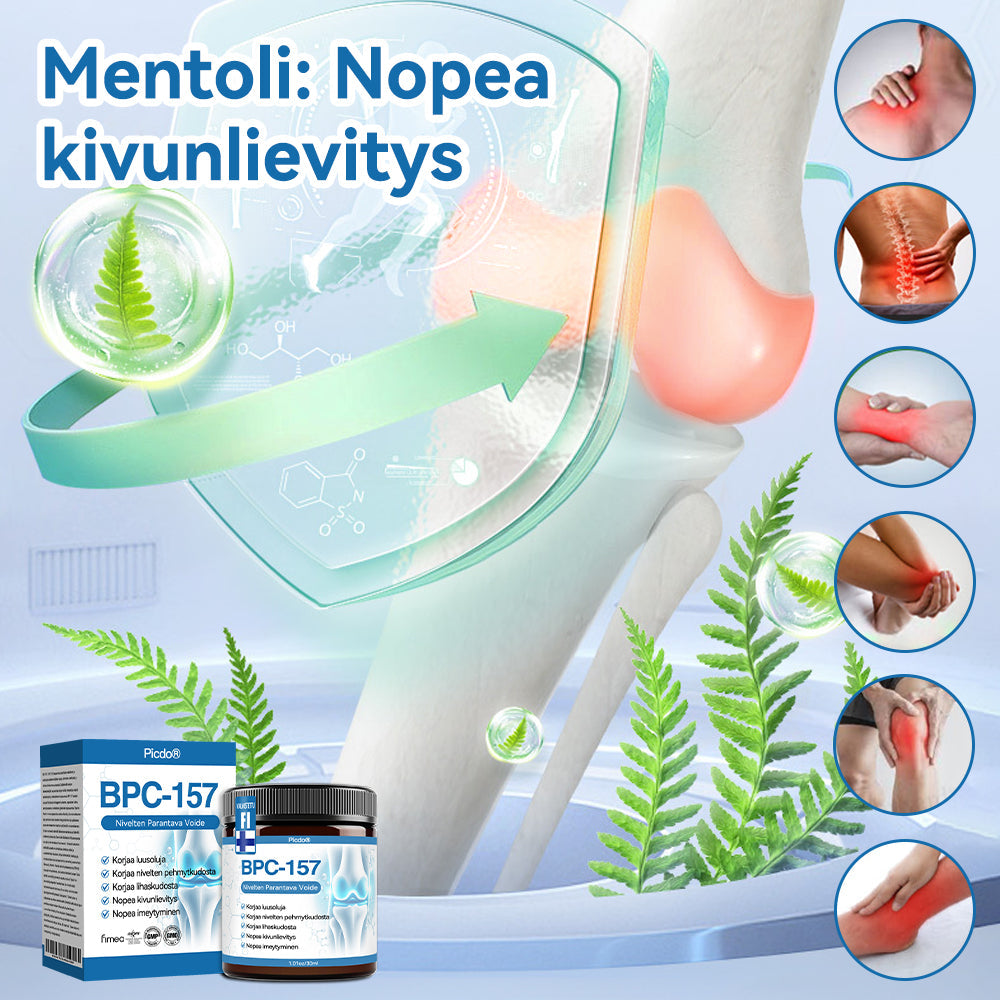 𝐕𝐢𝐫𝐚𝐥𝐥𝐢𝐧𝐞𝐧 𝐦𝐲𝐲𝐦ä𝐥ä |𝖯𝗂𝖼𝗱𝗼®🏥 𝐁𝐏𝐂-𝟏𝟓𝟕 𝐍𝐢𝐯𝐞𝐥𝐭𝐞𝐧 𝐏𝐚𝐫𝐚𝐧𝐭𝐚𝐯𝐚 𝐕𝐨𝐢𝐝𝐞🦴Hoitaa niveltulehdusta, neuropatiaa, reumaa, urheiluvammoja ja paljon muuta👍